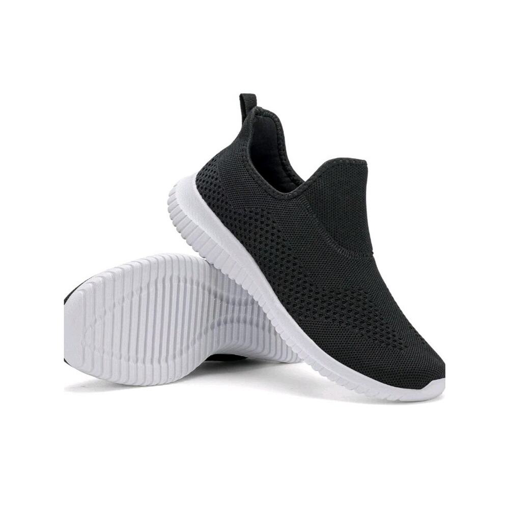 Women's Slip On Comfort Walking Shoes Ultra Lightweight Breathable Running Sz 38 - Picture 2 of 7